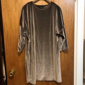 Zara Velvet Mini Dress